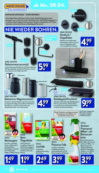 Ameisen-Powerspray/Milben- und Bettwanzenspray