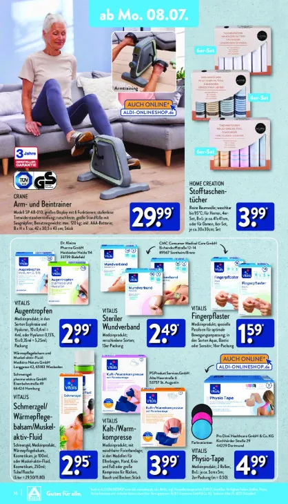 Arm- und Beintrainer