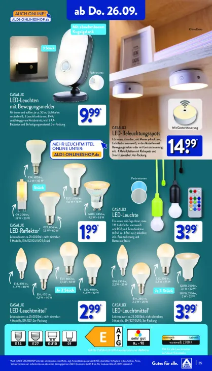 LED-Beleuchtungsspots