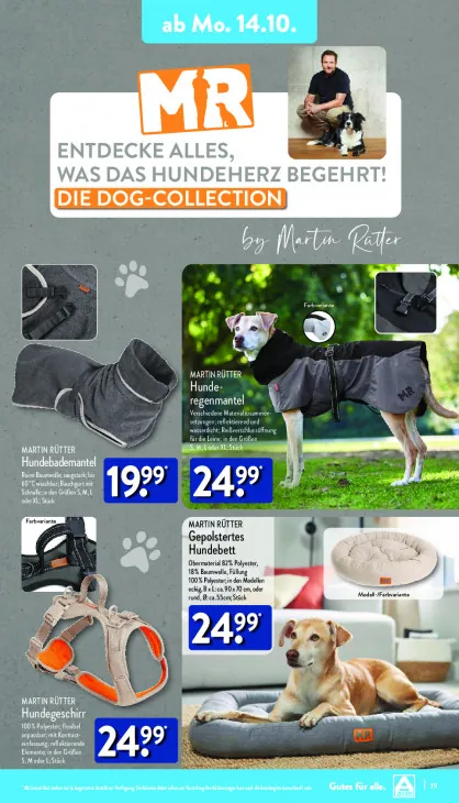 Gepolstertes Hundebett