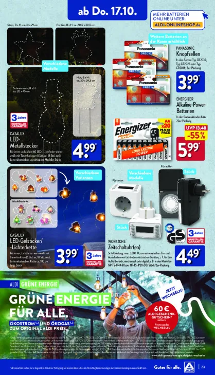 Alkaline-Power-Batterien