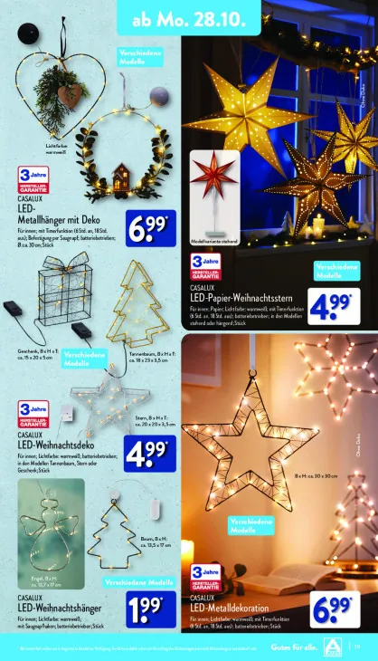 LED-Metalldekoration