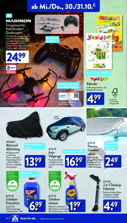 2-in-1-Teleskop-Eiskratzer