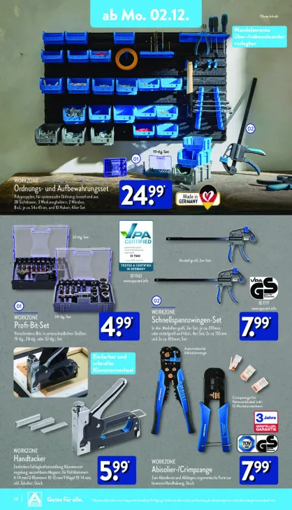 Abisolier-/Crimpzange