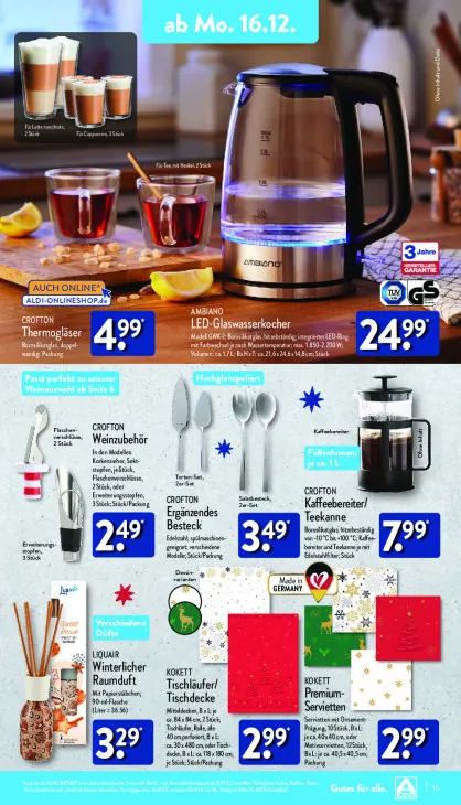 Ergänzendes Besteck