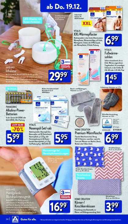 Alkaline-Power-Batterien