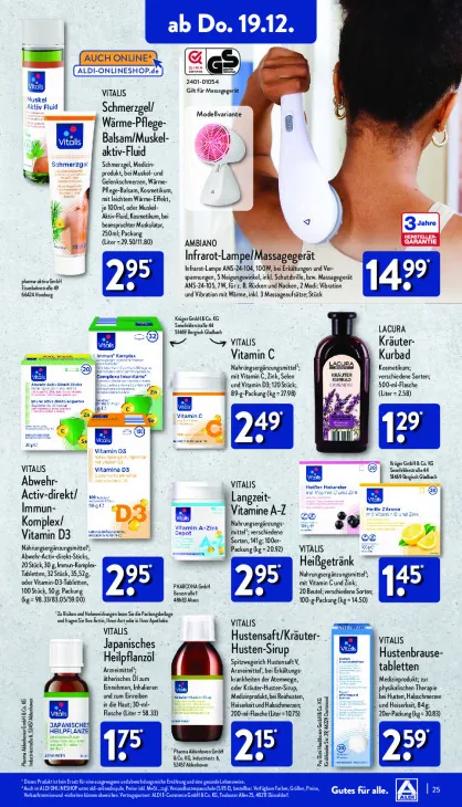 Infrarot-Lampe/Massagegerät