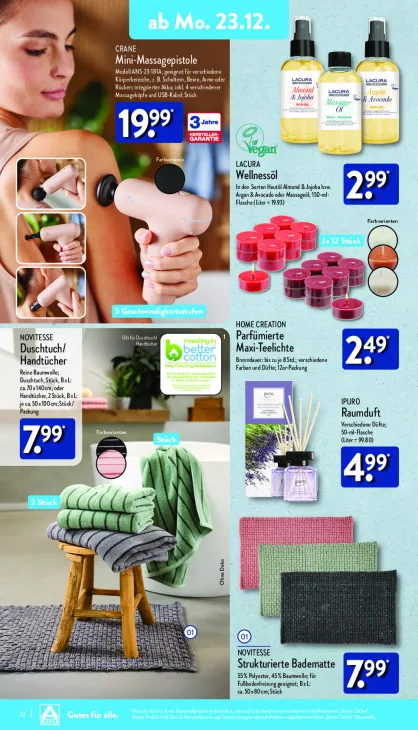 Duschtuch/Handtücher