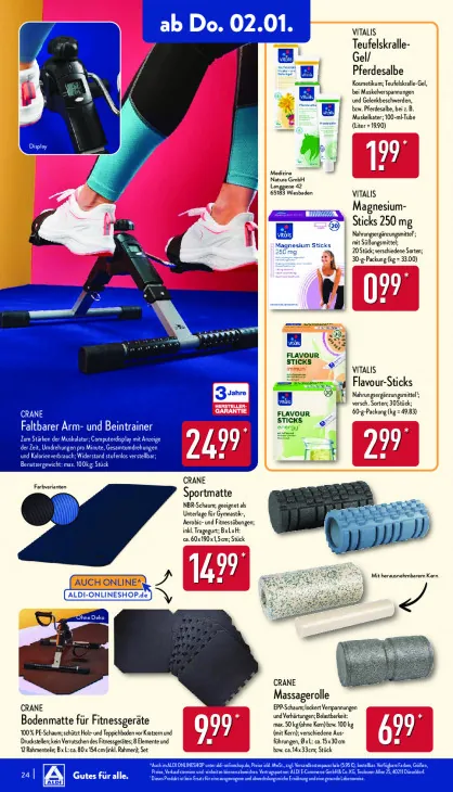 Bodenmatte für Fitnessgeräte