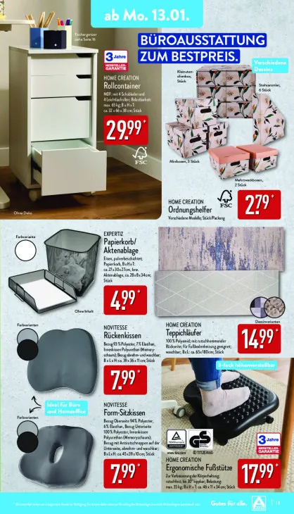 Ergonomische Fußstütze