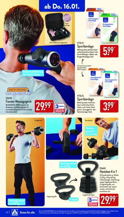 Faszien-Massagegerät