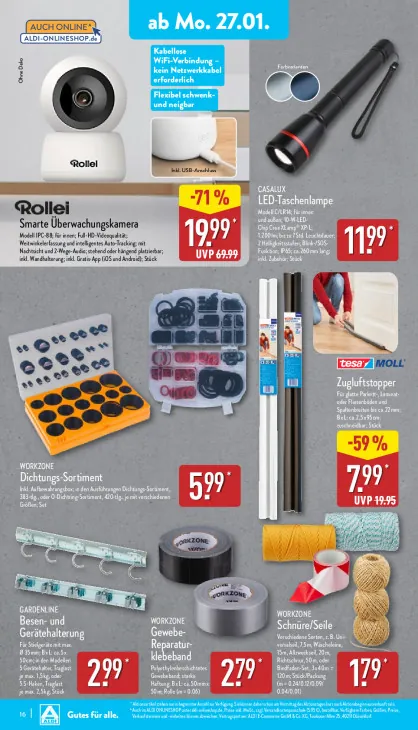 Besen- und Gerätehalterung