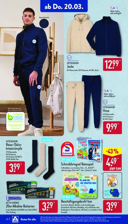 20er-Alkaline-Batterien