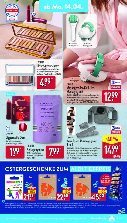Kabelloses Massagegerät 3 in 1
