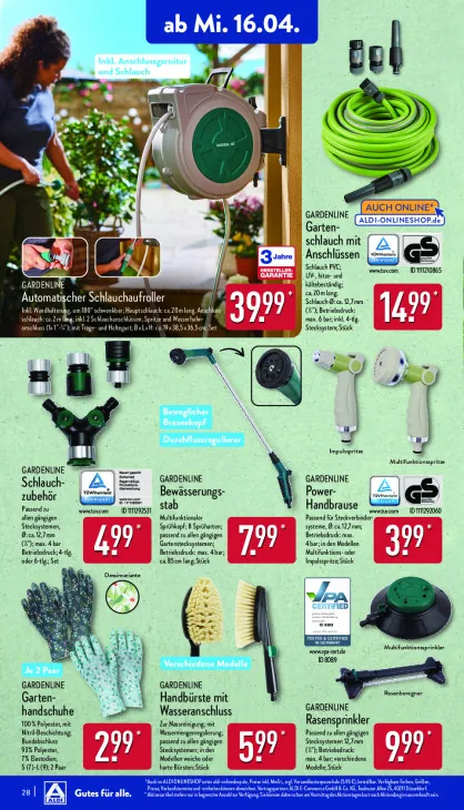 Automatischer Schlauchaufroller