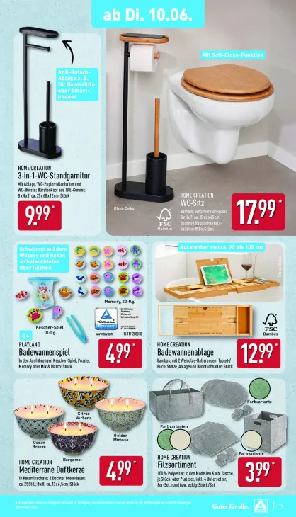 3-in-1-WC-Standgarnitur