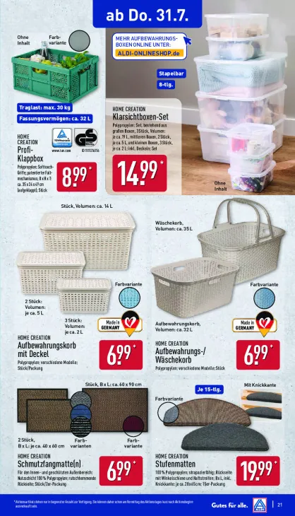 Aufbewahrungs-/Wäschekorb