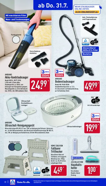 Akku-Handstaubsauger