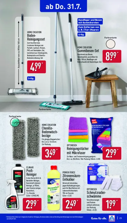 Boden-Reinigungsset