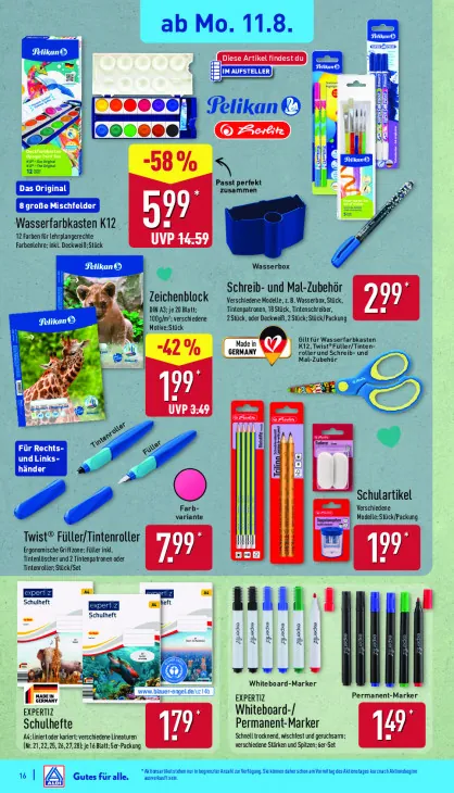 Schreib- und Mal-Zubehör