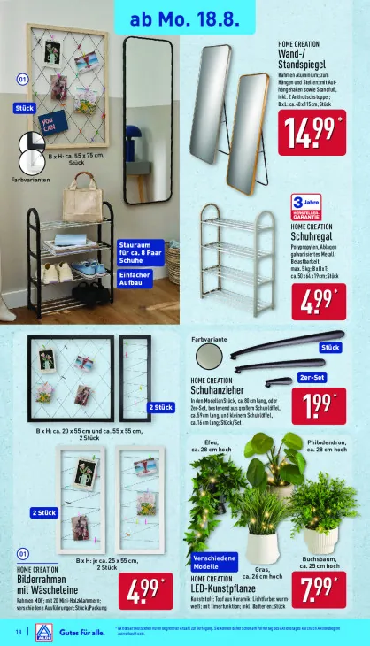 Bilderrahmen mit Wäscheleine