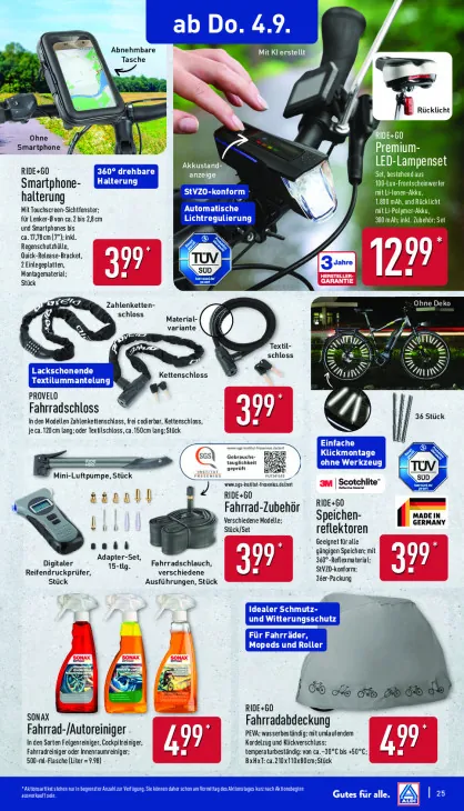 Fahrrad-/Autoreiniger