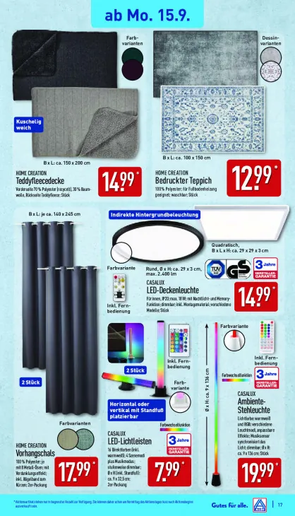 Ambiente-Stehleuchte