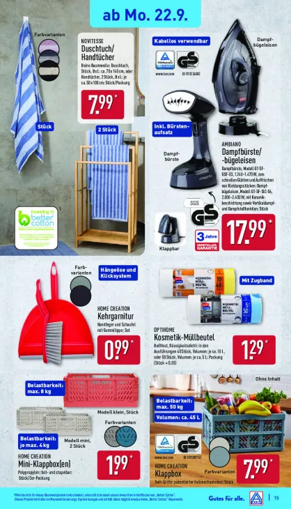 Dampfbürste/-bügeleisen