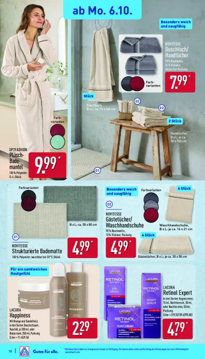 Duschtuch/Handtücher