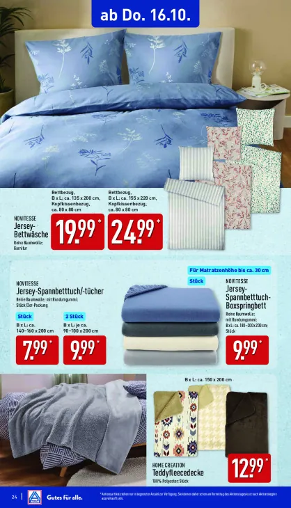 Jersey-Bettwäsche (135x200)