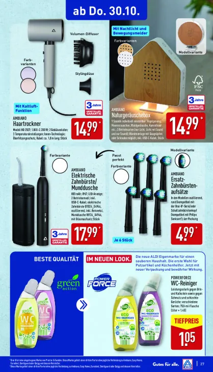 Elektrische Zahnbürste/Munddusche