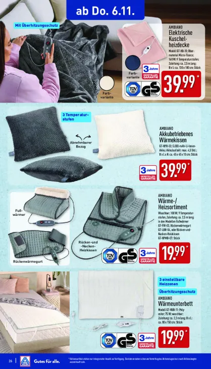 Akkubetriebenes Wärmekissen