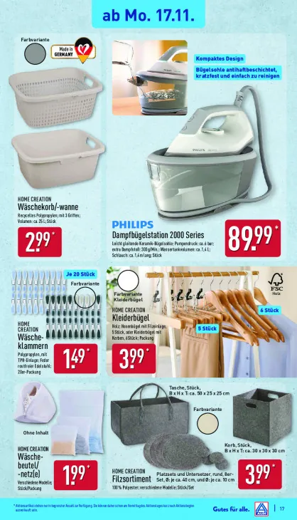 Dampfbügelstation 2000 Series