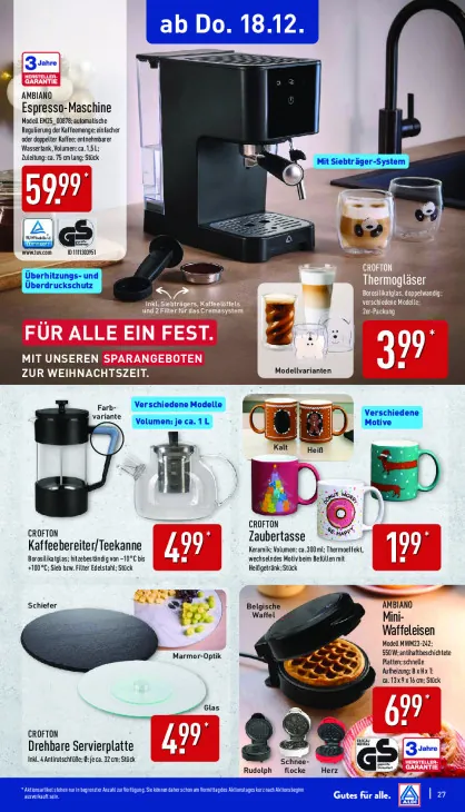 Drehbare Servierplatte