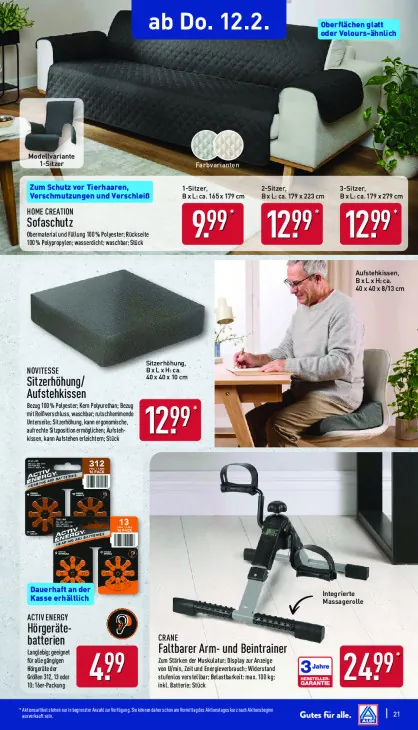 Faltbarer Arm- und Beintrainer