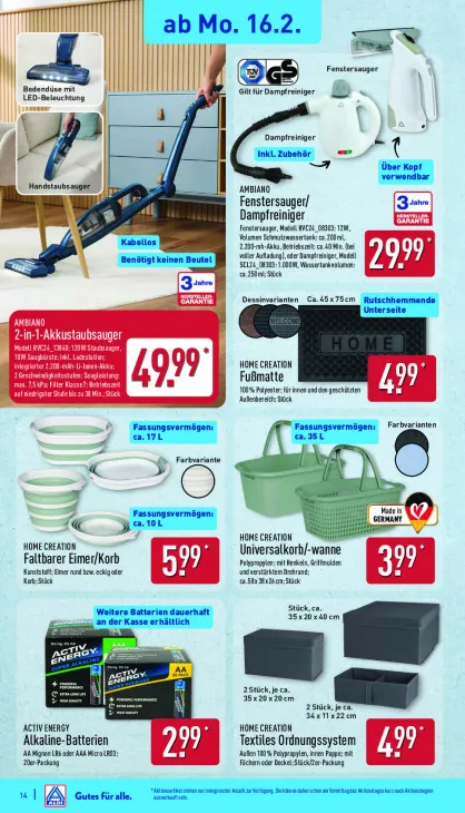 2-in-1-Akkustaubsauger