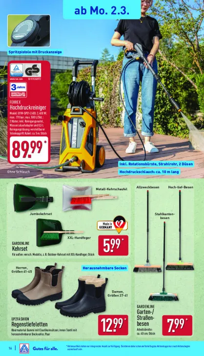 Garten-/Straßenbesen