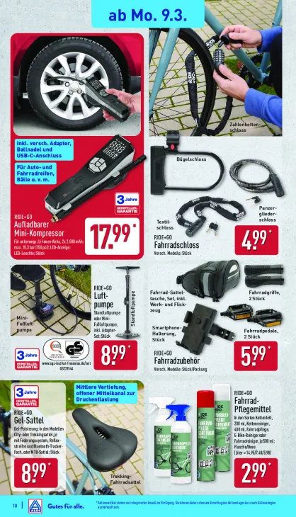 Aufladbarer Mini-Kompressor