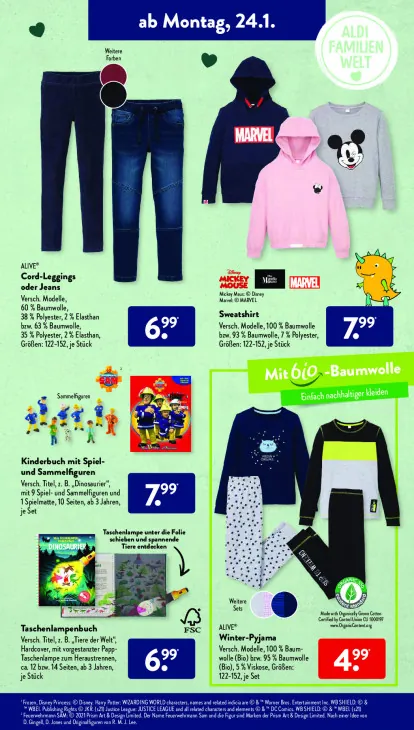 Cord-Leggings oder Jeans