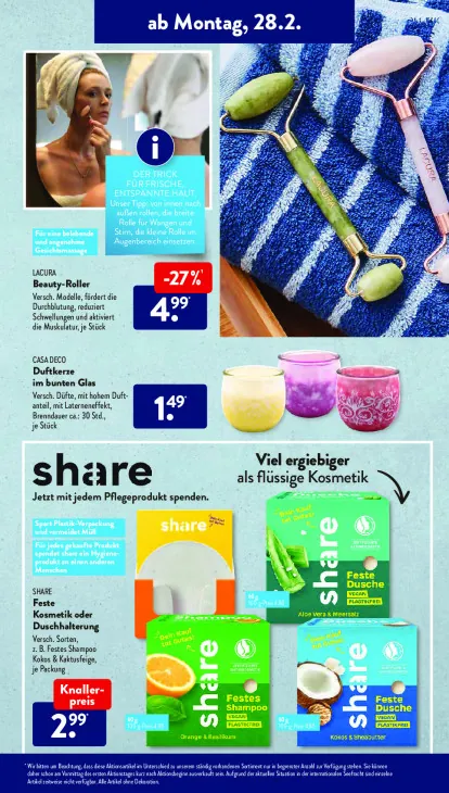 Duftkerze im bunten Glas