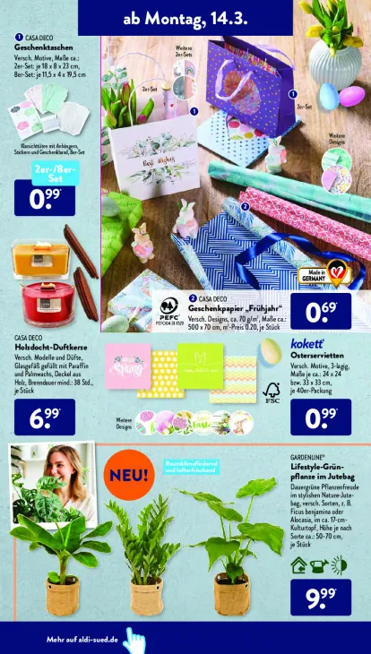 Geschenkpapier "Frühjahr"