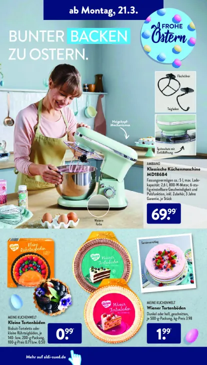 Klassische Küchenmaschine MD18684