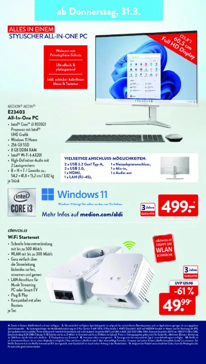 AKOYA E23403 All-In-One PC