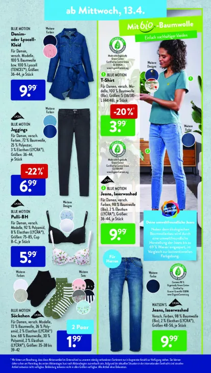 Denim- oder Lyocell-Kleid