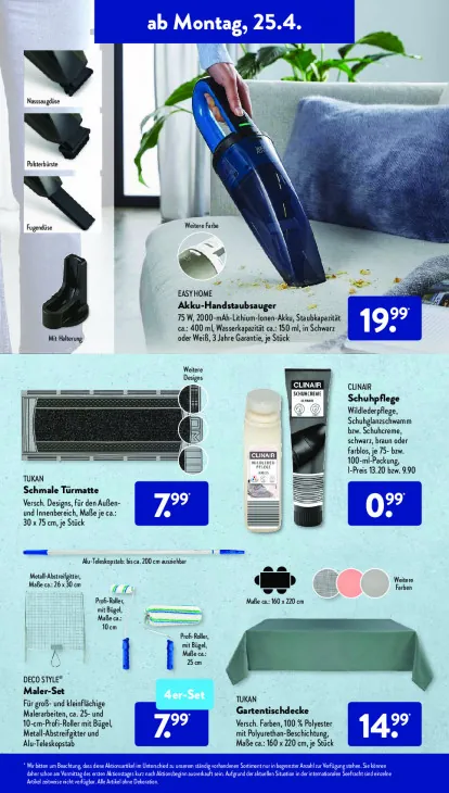 Akku-Handstaubsauger