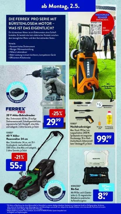 20 V Akku-Bohrschrauber