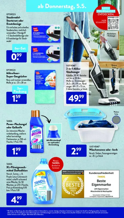 2-in-1-Akku-Staubsauger