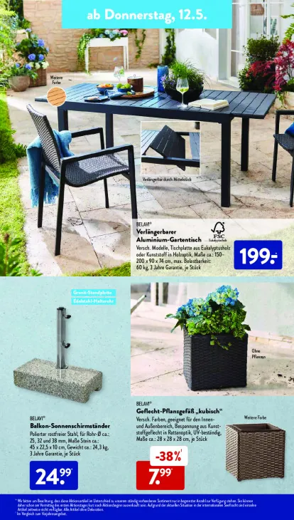 Balkon-Sonnenschirmständer