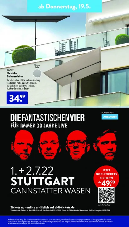 Die Fantastischen Vier Tickets