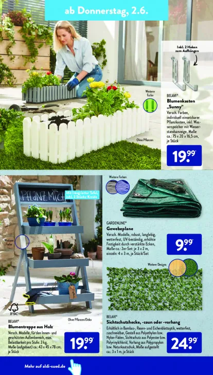 Blumenkasten "Sunny"